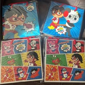 Ryan’s world gift bags